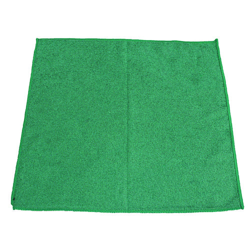 Impact® Lightweight Microfiber Cloths, 16 X 16, Green, 240/Carton