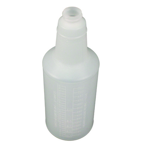 Image of Impact® Plastic Bottles With Graduations, 32 Oz, Clear, 12/Carton