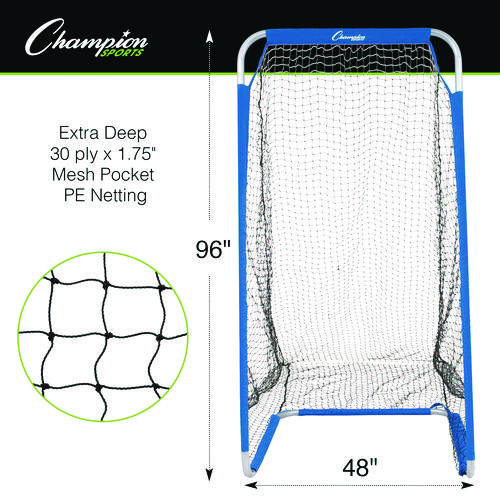 Football Kicking Screen, 96" x 48", 1.5" dia Frame