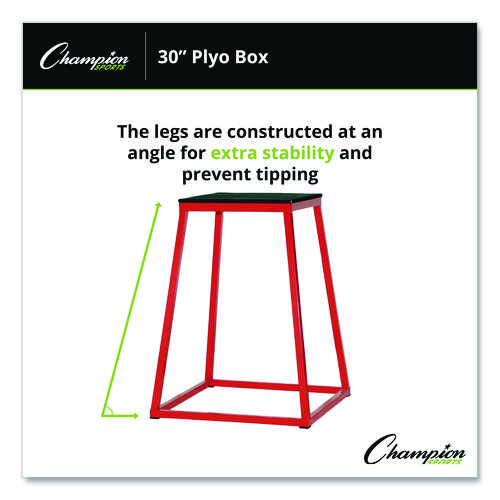 Plyo Box, 30" h, 24 x 24 Base