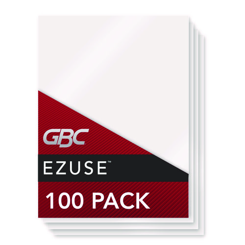 EZUse Thermal Laminating Pouches, 5 mil, 9" x 14.5", Gloss Clear, 100/Box