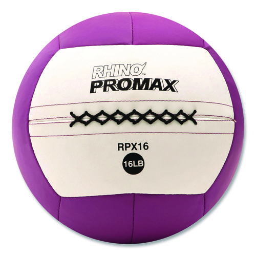 Rhino Promax Medicine Ball, 16 lb, Purple