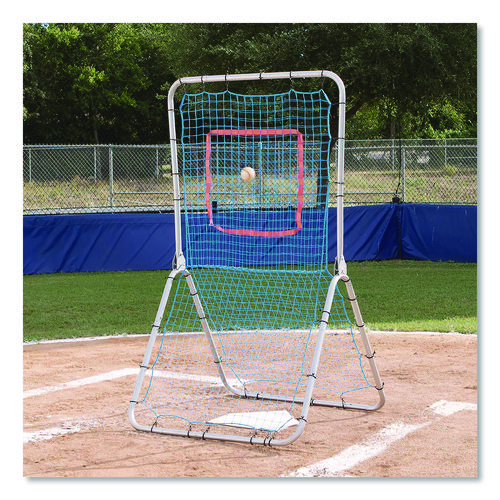 Multi-Sport Pitch Back Screen, 72" x 42", 1.25" dia frame