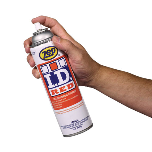 I.D. Red Aerosol, 13 oz Aerosol Spray. 12/Carton