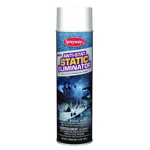 Anti-Stat Static Eliminator, 14 oz Aerosol Can, 12/Carton