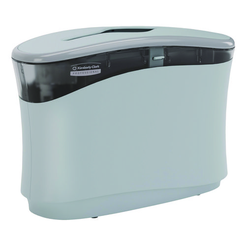 Reveal™ Countertop Folded Towel Dispenser, 13.3 x 5.2 x 9, Gray