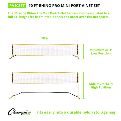 Rhino Port-a-net Set, 33