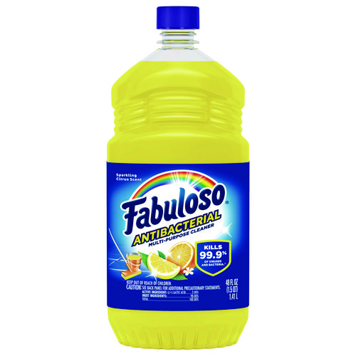 Image of Fabuloso® Antibacterial Multi-Purpose Cleaner, Sparkling Citrus Scent, 48 Oz Bottle