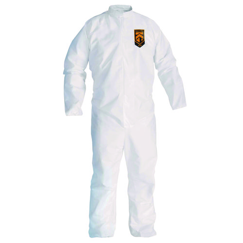 A30 Breathable Splash and Particle Protection Coveralls, 3X-Large, White, 21/Carton