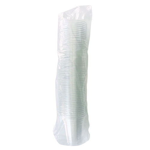 Image of Clear Plastic PET Cups, 14 oz, 50/Pack