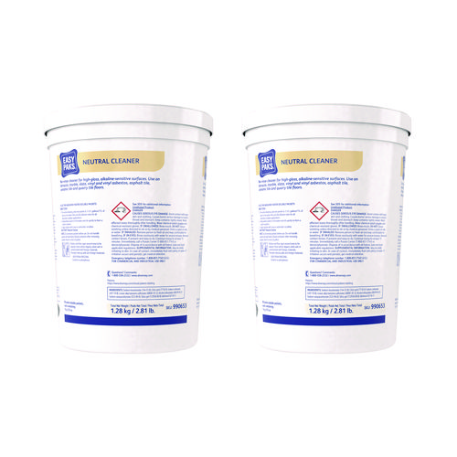 Easy Paks® Neutral Cleaner, 0.5 Oz Packet, 90/Tub, 2 Tubs/Carton