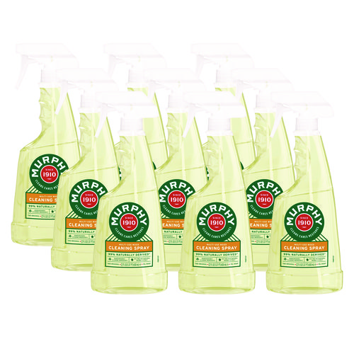 Image of Murphy® Oil Soap Spray Formula, All-Purpose, Orange, 22 Oz Spray Bottle, 9/Carton
