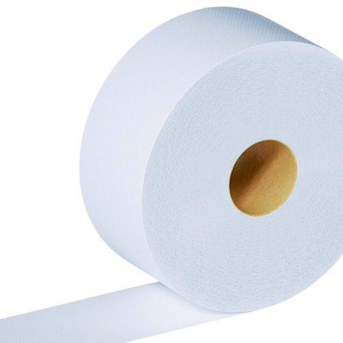 Jumbo Roll Bath Tissue, 2-Ply, White, 525 ft x 3.2", 12 Rolls/Carton