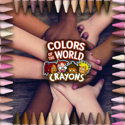 Colors of the World Crayons, Assorted, 24/Pack