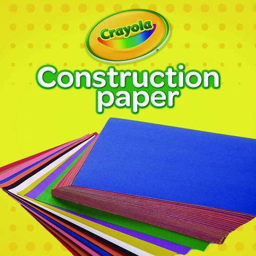 Construction Paper, 9 x 12, Assorted Colors, 240 Sheets/Pack