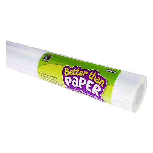 Better Than Paper Bulletin Board Roll, 4 ft x 12 ft, White