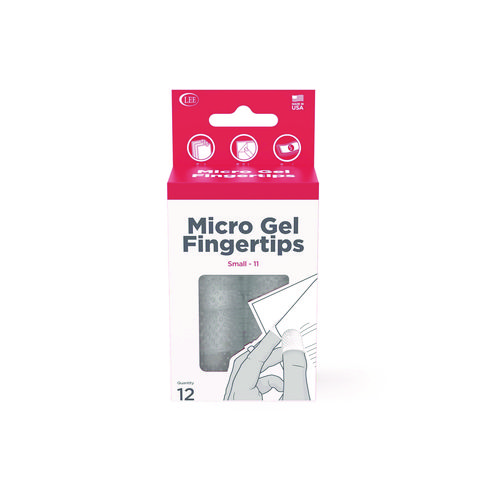 Micro-Gel Fingertips, Size 11, Small, Clear, 12/Pack