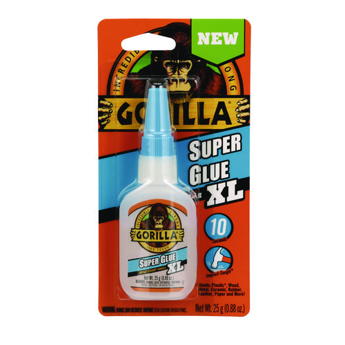 Super Glue, 0.88 oz, Dries Clear