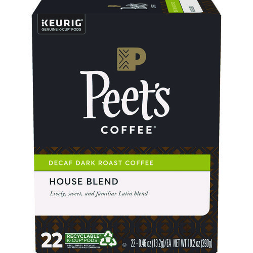 Image of Peet'S Coffee & Tea® House Blend Decaf  K-Cups, 22/Box