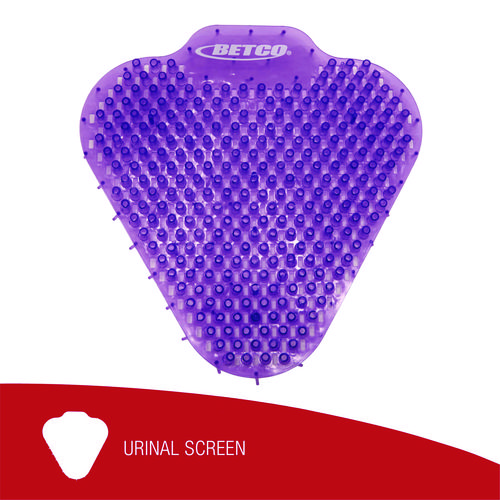 Anti-Splash Urinal Screen, Lavender Scent, Purple, 1 lb, 60/Carton