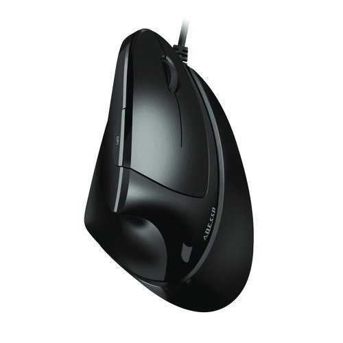 iMouse V3 Adjustable Vertical Ergonomic Mouse-TAA, USB, Right Hand Use, Black