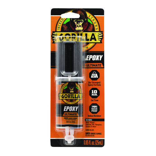 Epoxy Ultimate, 0.85 oz Syringe, Dries Black