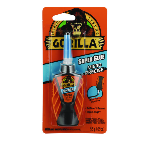 Super Glue Micro Precise, 0.18 oz, Dries Clear