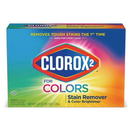 Stain Remover and Color Booster Powder, Original, 49.2 oz Box, 4/Carton