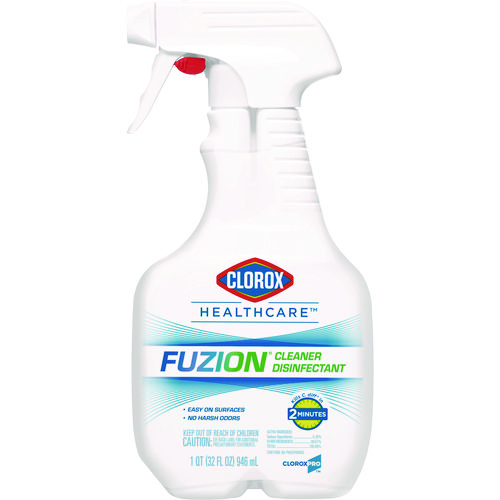 Fuzion Cleaner Disinfectant, 32 oz Spray Bottle