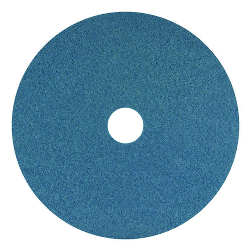 Blue Cleaner Pad, 20" Diameter, Blue, 5/Carton