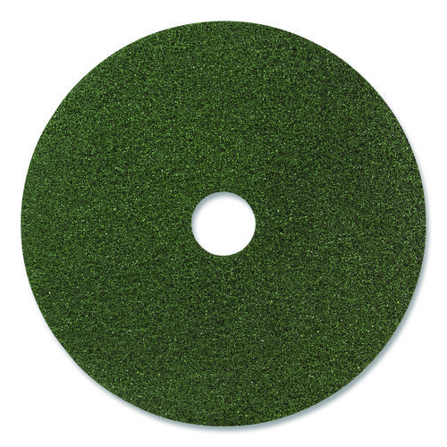 Black Diamond 3000 Grit Diamond Pad, 17" Diameter, Black/Green, 2/Carton