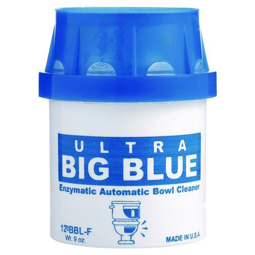 Ultra Big Blue Automatic Toilet Bowl Cleaner, Unscented, 9 oz Cartridge, 48/Carton
