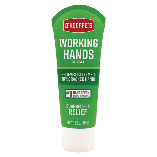 Working Hands Cream, 3 oz Tube, Unscented