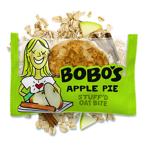 Stuff'D Apple Pie Oat Bites, 1.3 oz Bar, 25/Box