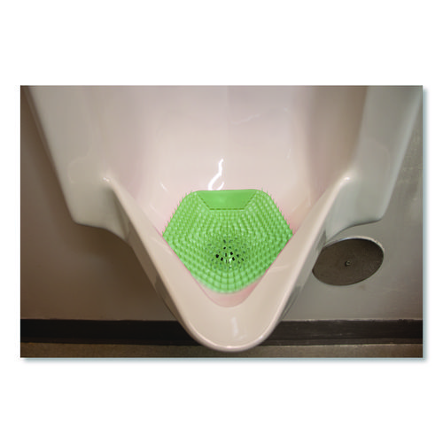 WCBasix Urinal Screen, Cucumber Twist Scent, Green, 0.11 oz, 10/Box