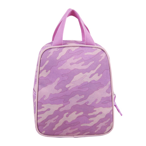 Bijoux Lunch Bag, 7.5 x 4.25 x 9, Pink Camo