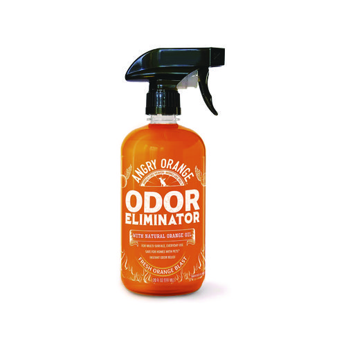 Pet Odor Eliminator Spray, Fresh Orange Blast Scent, 20 oz Spray Bottle