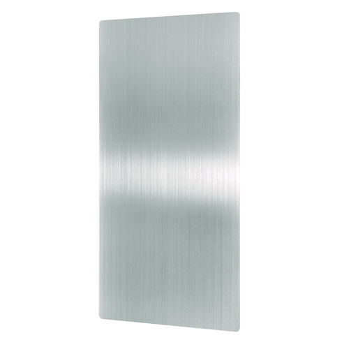 Commercial Hand Dryer Wall Guard, 0.06 x 15.75 x 31.75, Brushed Stainless Steel