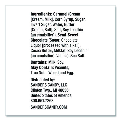 Small Batch Wonders Dark Chocolate Sea Salt Caramels, 18 oz Tub