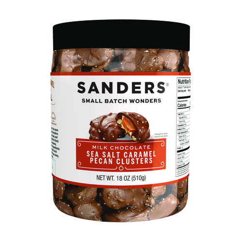 Small Batch wonders Sea Salt Caramel Pecan Clusters, 18 oz Tub