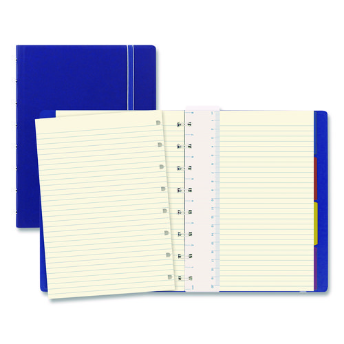 Notebook, 1-Subject, Narrow Rule, Bright Blue Cover, (112) 8.25 x 5.81 Sheets