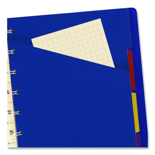 Notebook, 1-Subject, Narrow Rule, Bright Blue Cover, (112) 8.25 x 5.81 Sheets