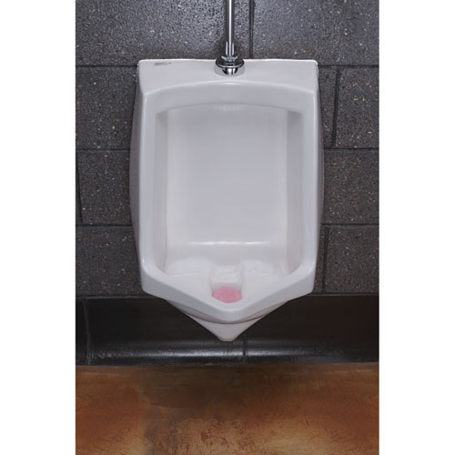 Urinal Deodorizer Blocks, Cherry Scent, 3 oz, Red, 12/Box, 12 Boxes/Carton