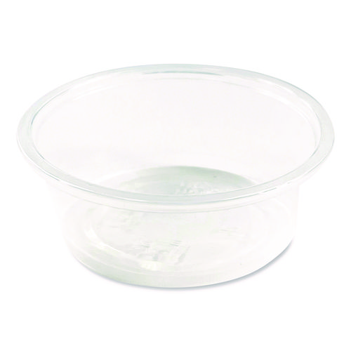 Souffle/Portion Cups, 1.5 oz, Polypropylene, Translucent, 2,500/Carton