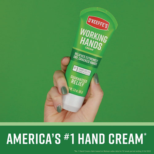 Working Hands Cream, 3 oz Tube, Unscented