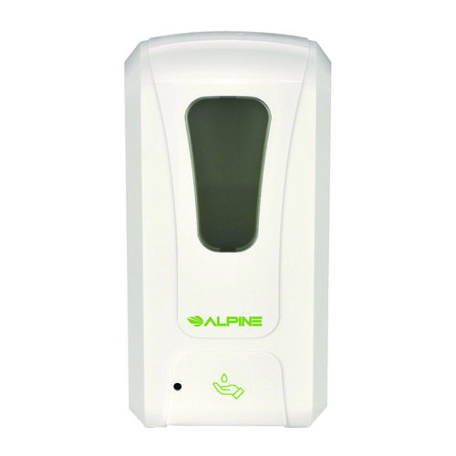 Wall Mount Automatic Foam Hand Sanitizer and Soap Dispenser, 40 oz, 4.48 x 6 x 11.1, White