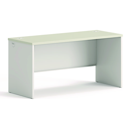 38000 Series Desk Shell, 60" x 24" x 30", Light Gray/Silver