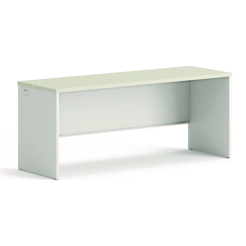 38000 Series Desk Shell, 72" x 24" x 30", Light Gray/Silver