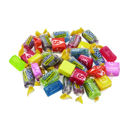 Chewy and Hard Candy Party Asst, Jolly Rancher/Starburst, 8.5 lbs Total, 2 Bag Bundle