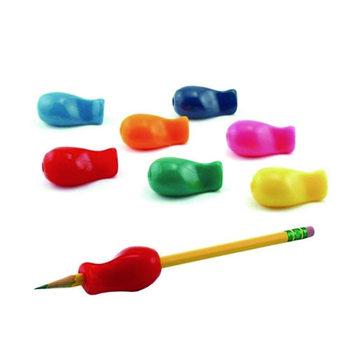 Jumbo Pencil Grip, 1" Long, Assorted Colors, 72/Carton